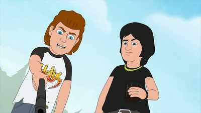 - And get this stuff throwed on ya.
- Nice going. Perfect, man. - Trailer Park Boys: The Animated Series