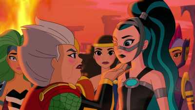 And give her the punishment she deserves. - DC Super Hero Girls: Intergalactic Games