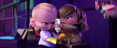 -And... go.
-(laughing) - The Boss Baby: Family Business