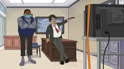 - And we go now to a live feed - Grimsburg