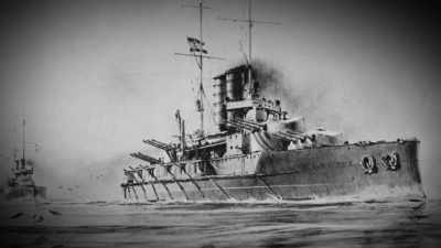 And they go right up
to Austria-Hungary's
first dreadnought, - Mysteries of the Abandoned