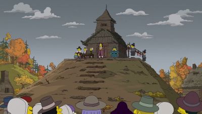 And God sayeth,
"Let man have dominion - The Simpsons