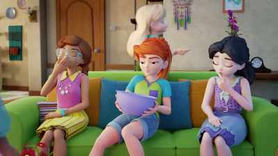 And, as good as popcorn is, - LEGO Friends: Girls on a Mission