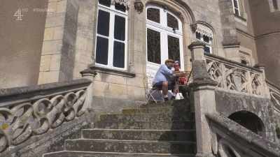 - And you got a draft at
the bottom of your door - Escape to the Chateau: Make Do & Mend