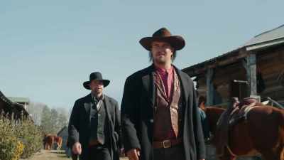 And we got a loaded bank.
Now, he could be anywhere. - Desperate Riders
