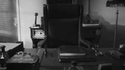 And he got up from his chair
behind his desk. - The Keepers