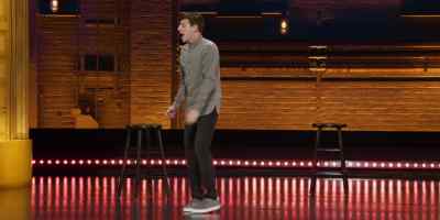 And my grandfather was there,
and he saw me reaching, - Alex Edelman: Just for Us