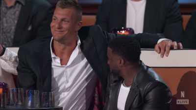 And Gronkowski
probably can't read a teleprompter. - The Roast of Tom Brady