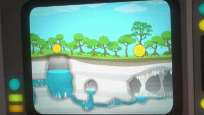 And Grouber saw the trees shaking
somewhere around here... - Octonauts and the Caves of Sac Actun