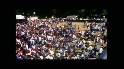 And she guided us
around the crowd, - Oasis: Knebworth 1996