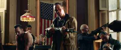 And you guys had
an automatic M16, - Mr. Right