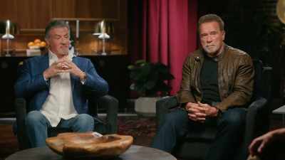And you had
a secret breakfast meeting - Arnold & Sly: Rivals, Friends, Icons