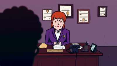 And she had
a tick list. - My Old School