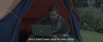 And it hasn't been easy for Asa, either. - Under the Tree