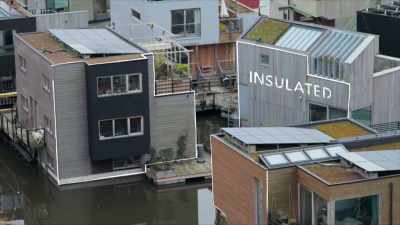 And we have a smart grid,
which is quite special. - A Brief History of the Future