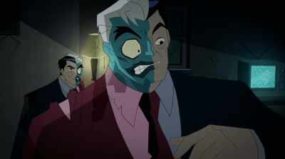 And you have his scarred
and normal sides reversed. - Justice League Action