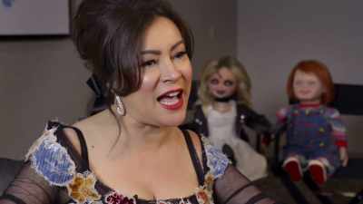 And you have the
one armed Chucky - Living with Chucky
