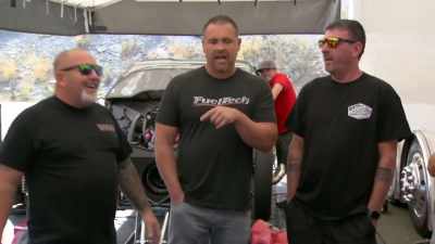And he was able to outrun
Swanstrom in the process. - Street Outlaws No Prep Kings Team Attack