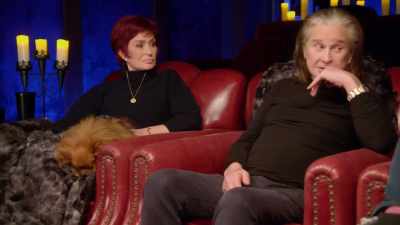 And so he goes,
"[bleep] this." - The Osbournes Want to Believe