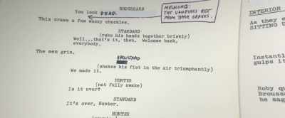 And so he was in
the next door office - Memory: The Origins of Alien