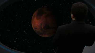 And when he looked
at the red planet, Mars, - Cosmos: Possible Worlds
