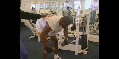 And so he made sure
he kept his workout regimen. - They Call Me Magic