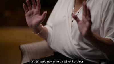 And when he pushed down with his feet - Night Stalker: The Hunt for a Serial Killer