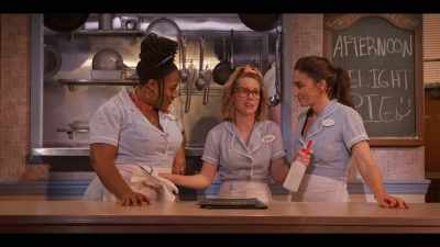 And when he recites
his spontaneous poetry, - Waitress: The Musical
