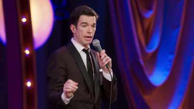 And he was sitting there,
and we came to one point and he goes, - John Mulaney: Kid Gorgeous at Radio City