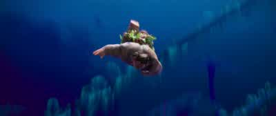 And he sticks the landing. - Moana