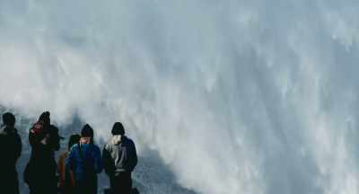 And if he surfs the highest
wave he ever saw - The End of the Storm