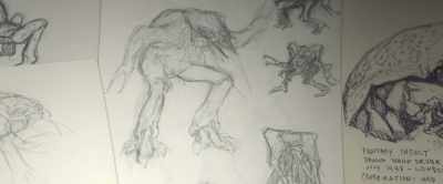 And when he was thinking
of his monsters, - Memory: The Origins of Alien