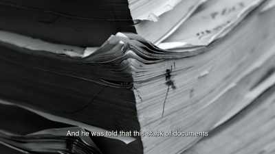 And he was told that
this stack of documents - The Plot Against the President