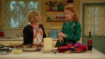 And he, um, bumped
the flower arrangement -- - At Home with Amy Sedaris