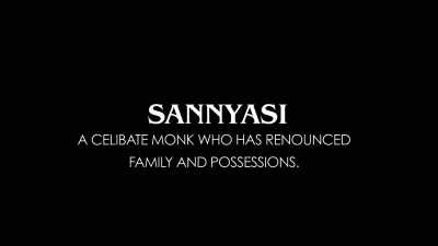 And so he was, like,
the only Sannyasi - Krishnas: Gurus. Karma. Murder.