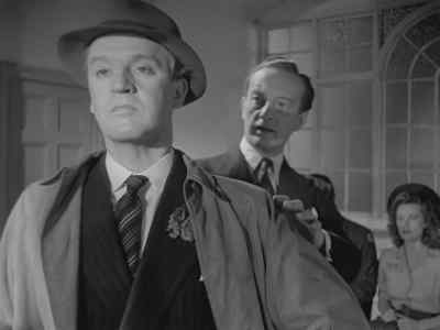 And his head was bent
down, wasn't it .. excuse me. - Wanted for Murder