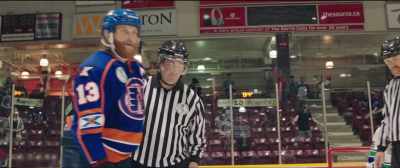 And he'll head straight to
the penalty box. - Goon: Last of the Enforcers