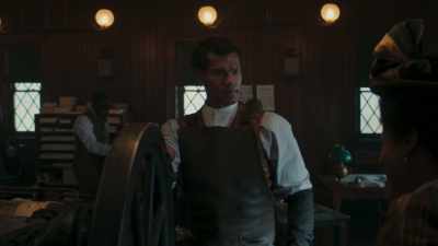 - And you helped to print it, Miss... - The Gilded Age