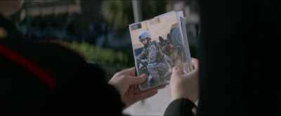And here we are in Ramadi, - Megan Leavey