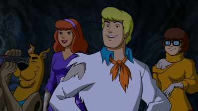 And, here are your
escorts right on time. - Scooby-Doo! Return to Zombie Island