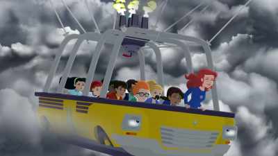 And here comes my second-favorite thing.
Wind shear! - The Magic School Bus Rides Again: The Frizz Connection