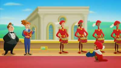 And here we go.
Drummers... - Curious George: Royal Monkey