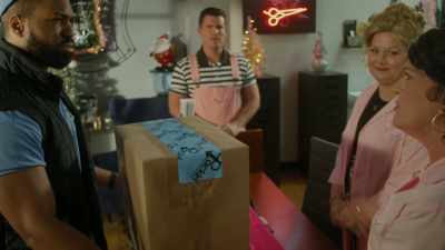 And here, I thought
that you people were - A Christmas Karen