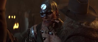And this here is Mean We had to make some alterations when he was a child - Judge Dredd