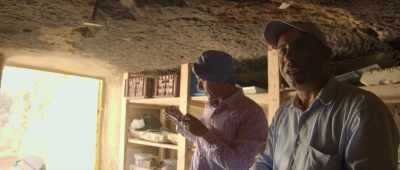 And here, as you see today, - Secrets of the Saqqara Tomb