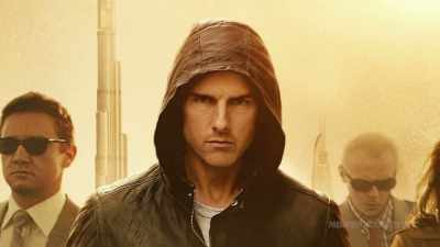 And here's "Ghost Protocol",
the fourth entry - Tom Cruise: The Last Movie Star