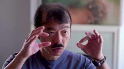 And he's got
the coke bottle glasses, - More Than Miyagi: The Pat Morita Story