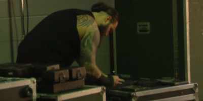 And he's just going over his
promo and going over his promo - Bray Wyatt: Becoming Immortal