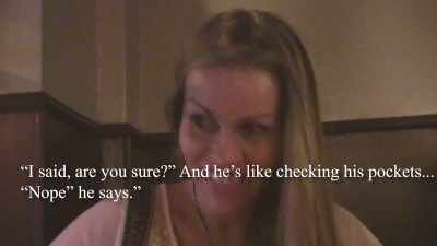 And he's like
checking his pockets-- - Hacking the Afterlife