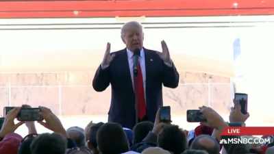 And he's over here, and I
see him starting to sweat. - Trump: The Art of the Insult